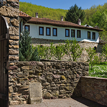 Panoramic view of Temski monastery St. George, Pirot Region, Republic of Serbia