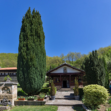 Panoramic view of Temski monastery St. George, Pirot Region, Republic of Serbia