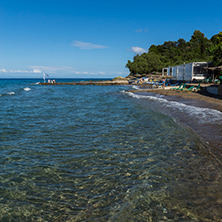 Panoramic view beach at Zakynthos island, Greece
