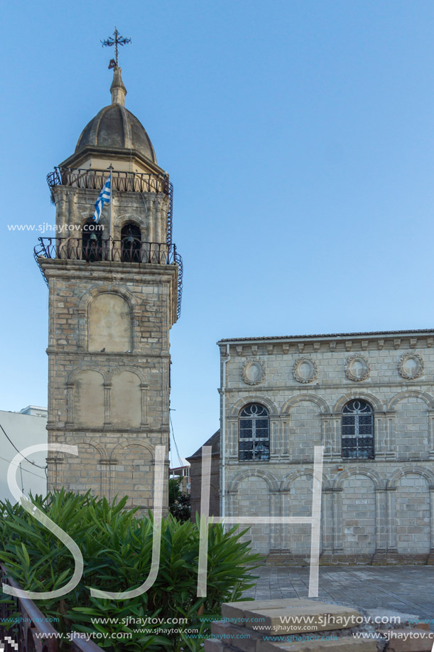 Virgin Mary Phaneromene Church in Zakynthos City, Greece