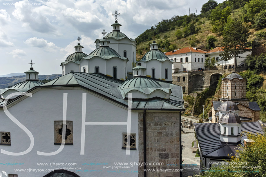 Medieval building in Monastery St. Joachim of Osogovo, Kriva Palanka region, Republic of Macedonia