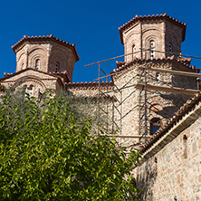 Inside view of Holy Monastery of Varlaam in Meteora, Thessaly, Greece