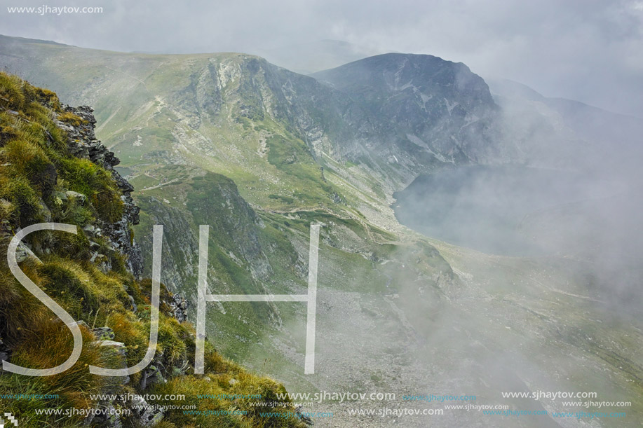 Amazing Landscape of The Kidney lake, The Seven Rila Lakes, Bulgaria