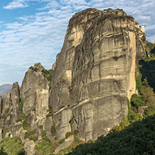 Rocks formation near Meteora, Thessaly, Greece