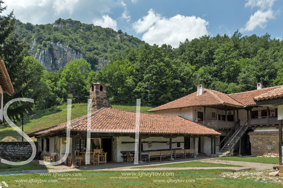 Amazing view of medieval Poganovo Monastery of St. John the Theologian, Serbia