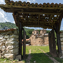 Amazing view of medieval Poganovo Monastery of St. John the Theologian, Serbia
