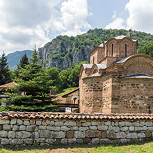 Amazing view of medieval Poganovo Monastery of St. John the Theologian, Serbia