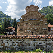 Amazing view of medieval Poganovo Monastery of St. John the Theologian, Serbia