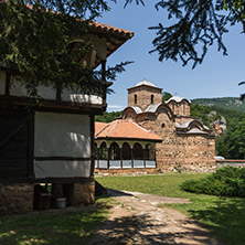 Amazing view of medieval Poganovo Monastery of St. John the Theologian, Serbia
