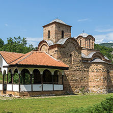 Amazing view of medieval Poganovo Monastery of St. John the Theologian, Serbia