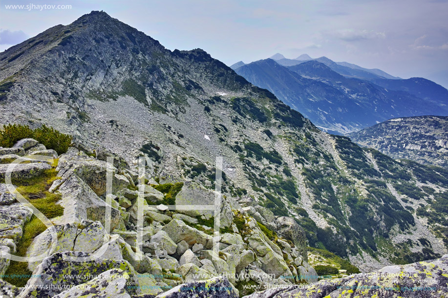 Landscape with Clouds over Kralev Dvor Peak,Pirin Mountain, Bulgaria