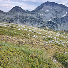 Amazing Landscape of Kamenitsa peak and Tevno Lake, Pirin mountain, Bulgaria