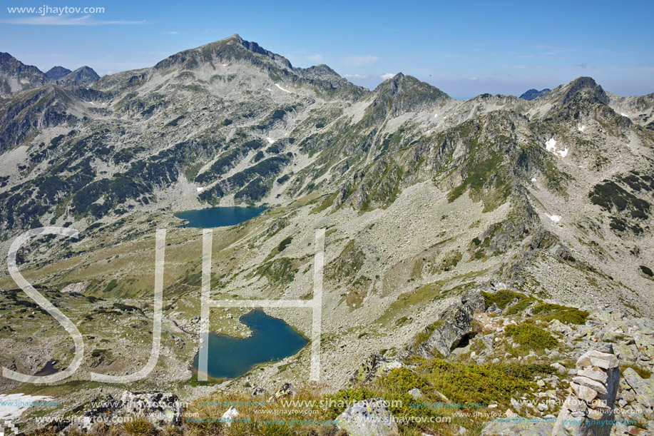 Amazing Landscape from Dzhano Peak to Kamenitsa peak, Pirin mountain, Bulgaria