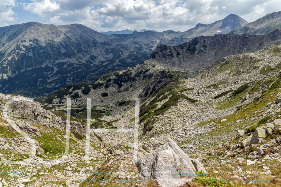 Amazing View From Banderitsa pass,  Pirin Mountain, Bulgaria