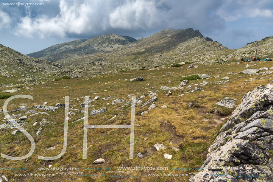 Panorama from Banderitsa pass to Spano Pole,  Pirin Mountain, Bulgaria