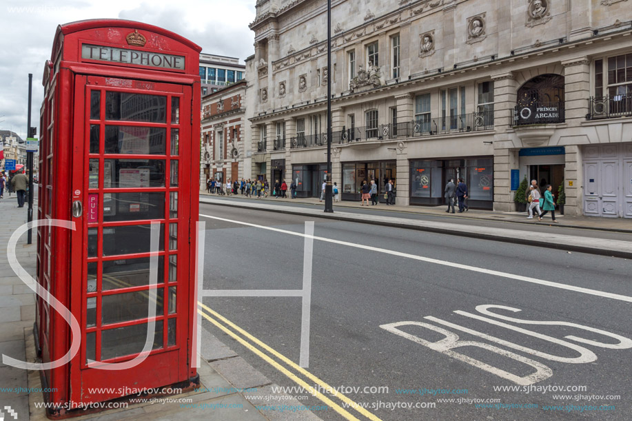 LONDON, ENGLAND - JUNE 16 2016: Piccadilly Circus, City of London, England, Great Britain