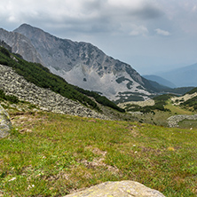 Amazing view of Cliffs of  Sinanitsa peak, Pirin Mountain, Bulgaria