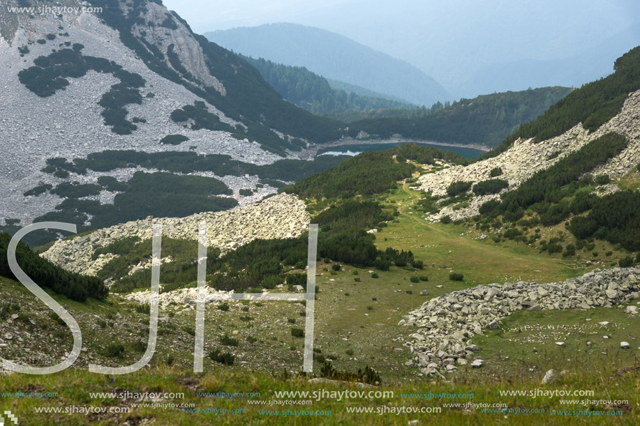 Amazing View of  Sinanitsa lake,  Pirin Mountain, Bulgaria