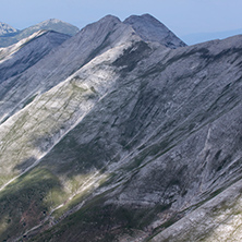 Amazing Panorama from Vihren peak to Koncheto, Pirin Mountain, Bulgaria
