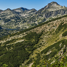 Amazing Panorama of Popovo Lake, Pirin Mountain, Bulgaria