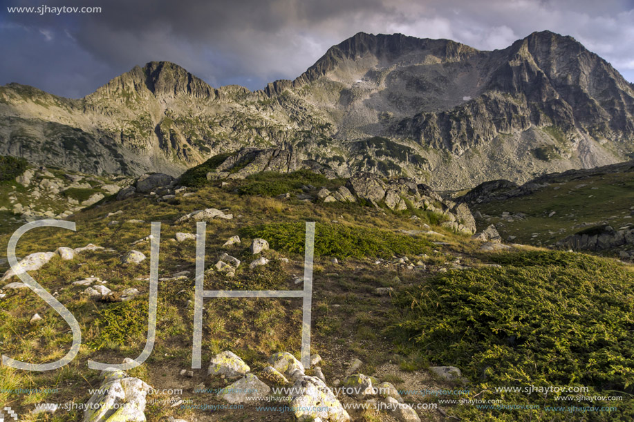 Amazing view of Kamenitsa peak, Pirin mountain, Bulgaria