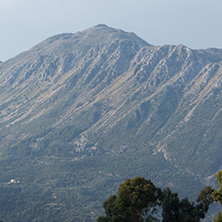Amazing view of Mountain of Lefkada, Ionian Islands, Greece
