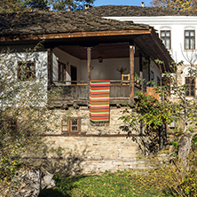 BOZHENTSI, BULGARIA - OCTOBER 29 2016:  Autumn view of village of Bozhentsi, Gabrovo region, Bulgaria