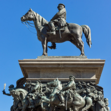 SOFIA, BULGARIA - APRIL 1, 2017: Monument to the Tsar Liberator in Sofia, Bulgaria