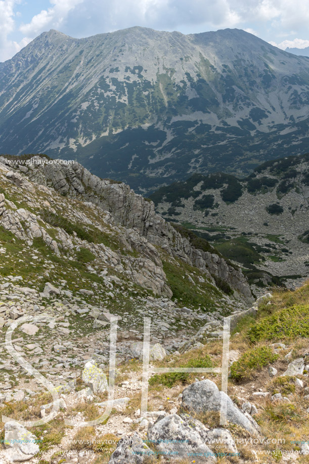 Amazing Landscape from Banderitsa pass, Pirin Mountain, Bulgaria