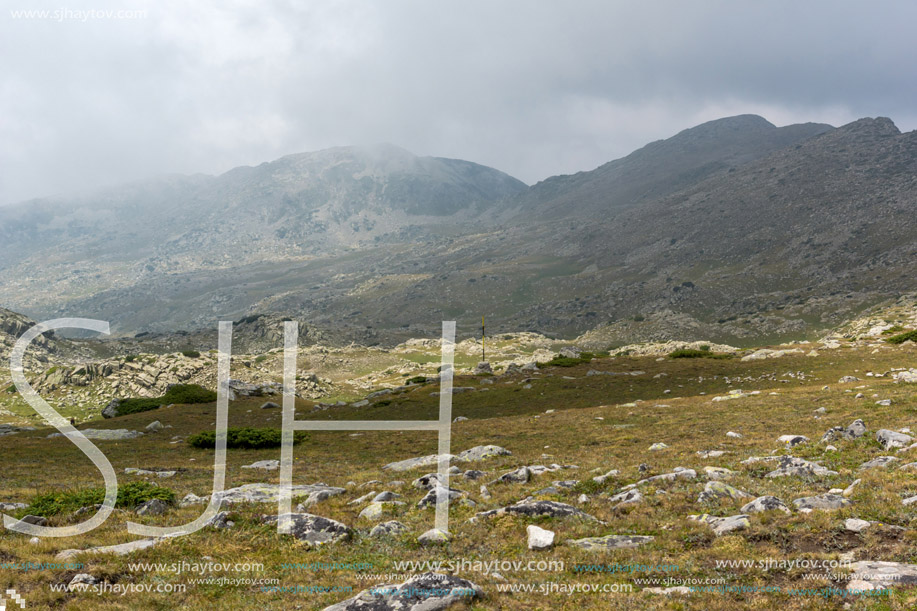 Amazing Landscape from Banderitsa pass, Pirin Mountain, Bulgaria