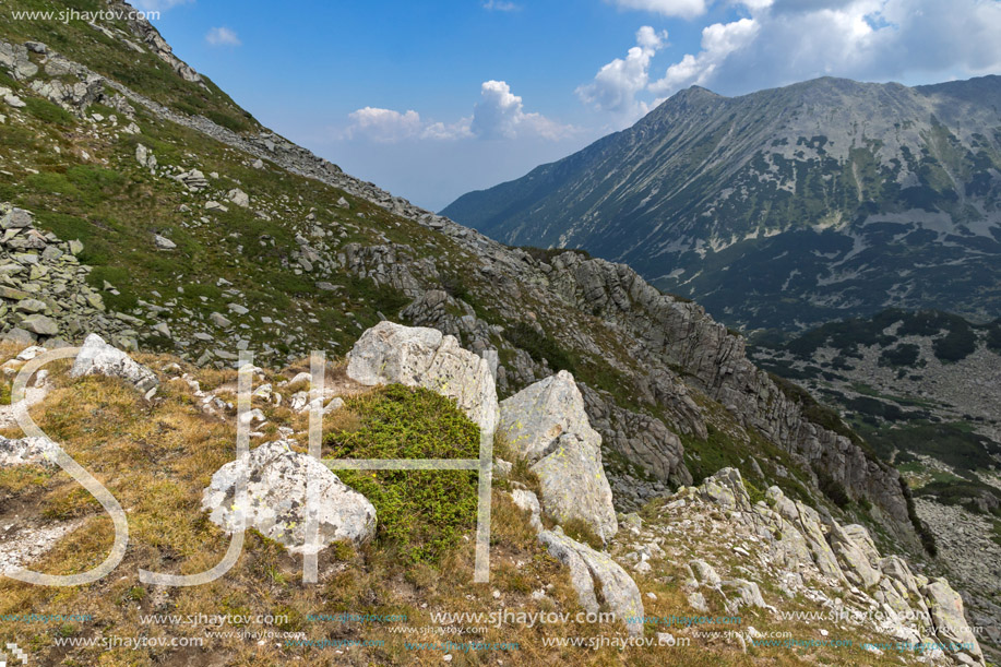 Amazing Landscape from Banderitsa pass, Pirin Mountain, Bulgaria