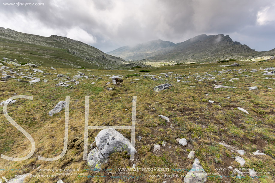 Amazing Landscape from Banderitsa pass, Pirin Mountain, Bulgaria