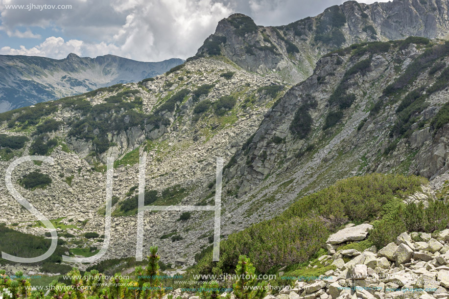 Amazing Landscape from Banderitsa pass, Pirin Mountain, Bulgaria