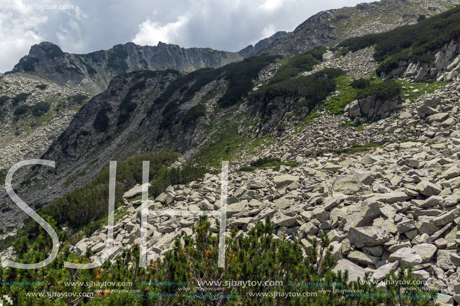 Amazing Landscape from Banderitsa pass, Pirin Mountain, Bulgaria