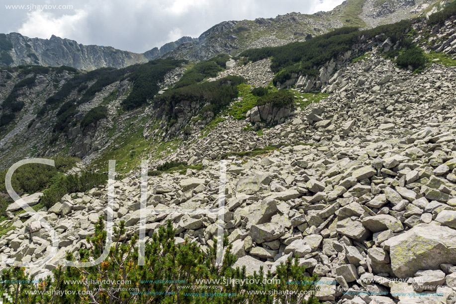 Amazing Landscape from Banderitsa pass, Pirin Mountain, Bulgaria