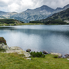 Amazing Panorama of Banderishki Chukar and Muratovo lake, Pirin Mountain, Bulgaria