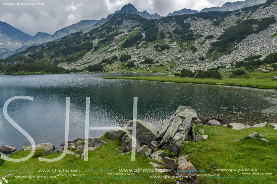 Amazing Landsacape of Muratovo lake, Pirin Mountain, Bulgaria