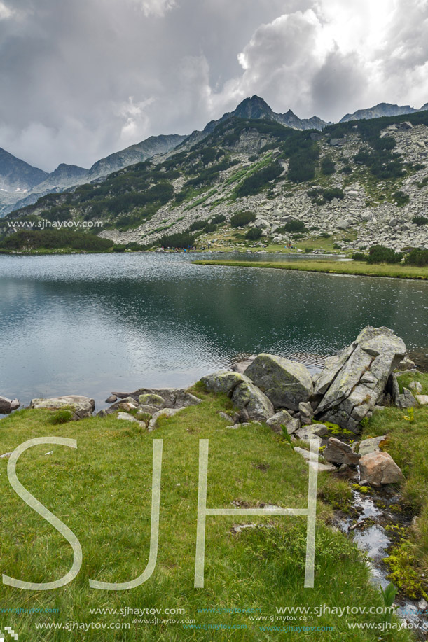 Amazing Landsacape of Muratovo lake, Pirin Mountain, Bulgaria