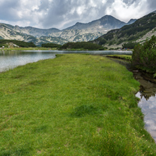 Amazing Panorama of Banderishki Chukar and Muratovo lake, Pirin Mountain, Bulgaria