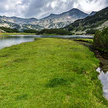 Amazing Panorama of Banderishki Chukar and Muratovo lake, Pirin Mountain, Bulgaria