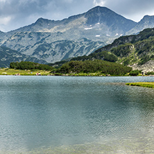 Amazing Panorama of Banderishki Chukar and Muratovo lake, Pirin Mountain, Bulgaria