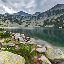 Banderishki Chukar Peak and Banderitsa Fish Lake, Pirin Mountain, Bulgaria