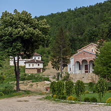 Panoramic view of medieval Sukovo Monastery Assumption of Virgin Mary, Serbia
