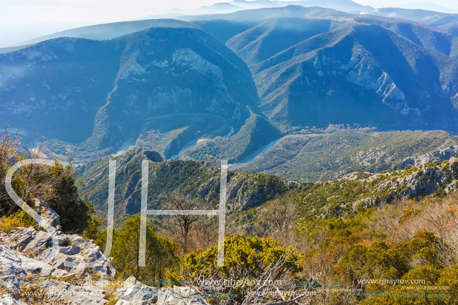 Nestos Gorge near town of Xanthi, East Macedonia and Thrace, Greece