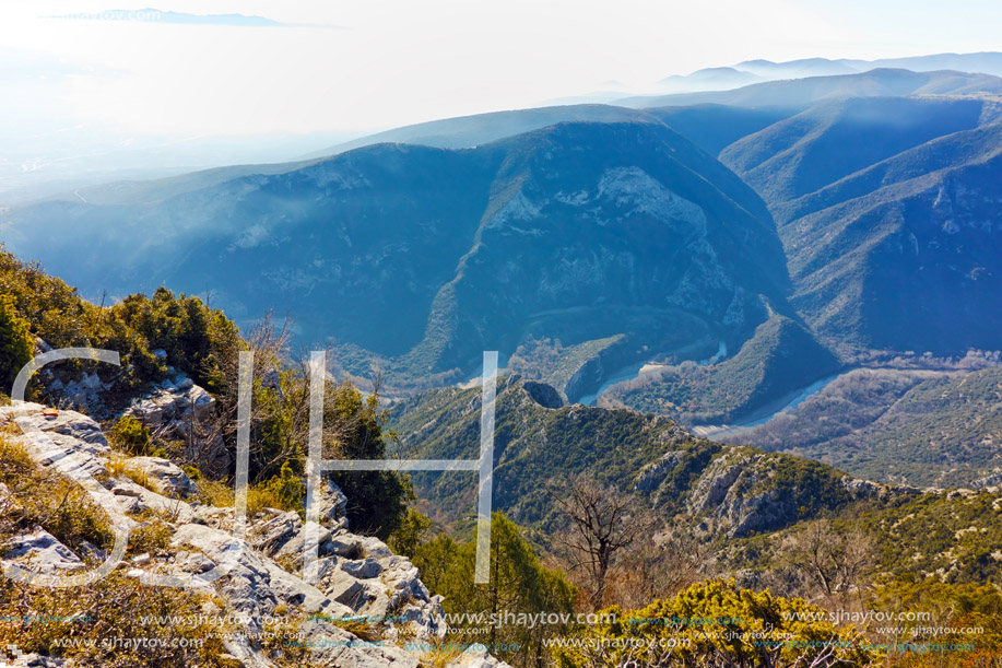 Nestos Gorge near town of Xanthi, East Macedonia and Thrace, Greece