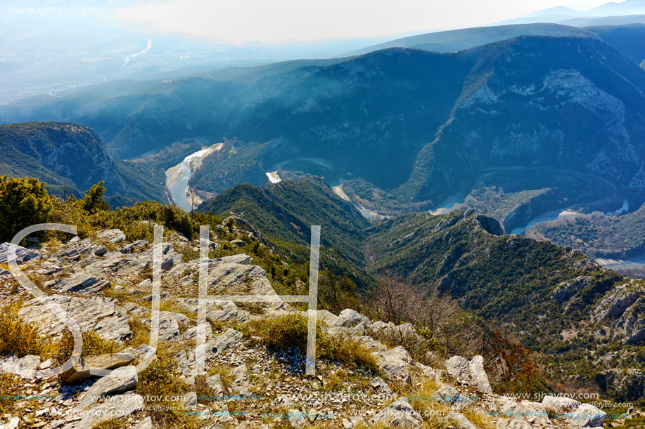 Nestos Gorge near town of Xanthi, East Macedonia and Thrace, Greece