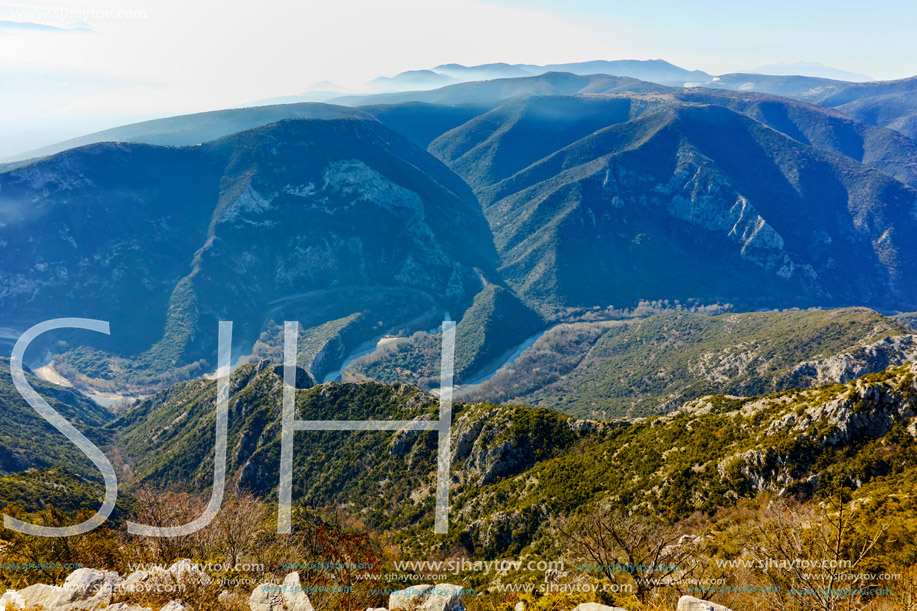 Nestos Gorge near town of Xanthi, East Macedonia and Thrace, Greece