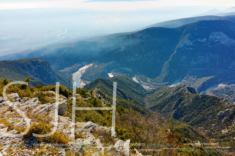 Nestos Gorge near town of Xanthi, East Macedonia and Thrace, Greece