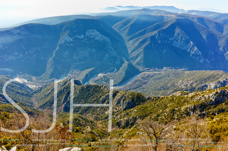 Nestos Gorge near town of Xanthi, East Macedonia and Thrace, Greece