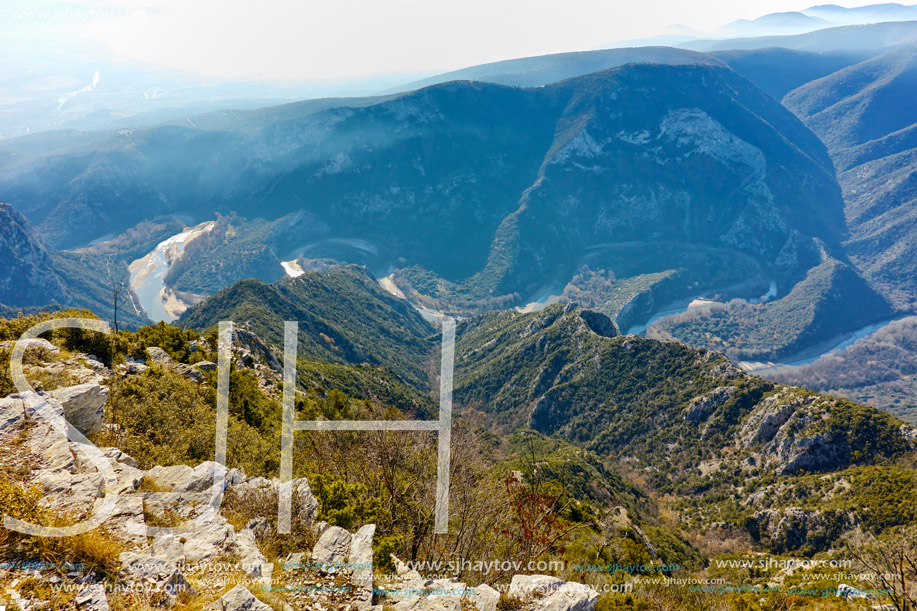 Nestos Gorge near town of Xanthi, East Macedonia and Thrace, Greece